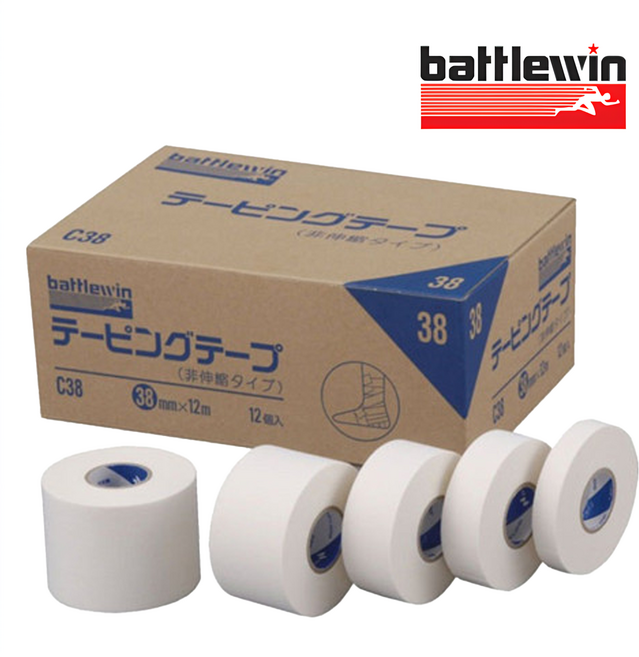 배틀윈 니찌반 씨타입 근육테이프 12mm x 12m, 12개