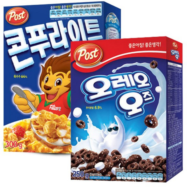 포스트 콘푸라이트 300g + 오레오 오즈 250g, 1개
