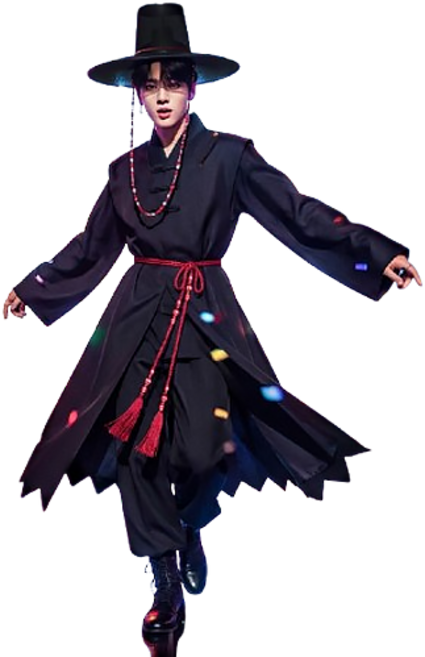 모아룸 사자보이즈 케데헌 코스튬 성인 의상 갓 세트