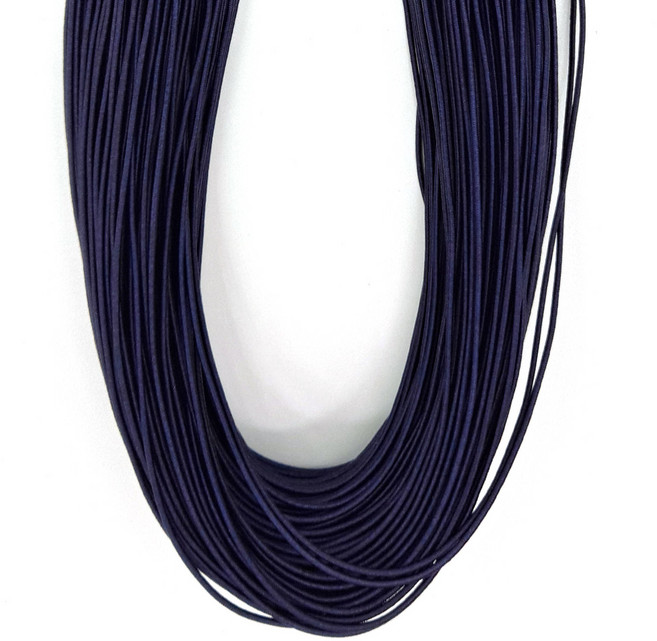 서원216 수경 묵주 염주 둥근 고무줄실 1미리 90미터, 1개, 네이비