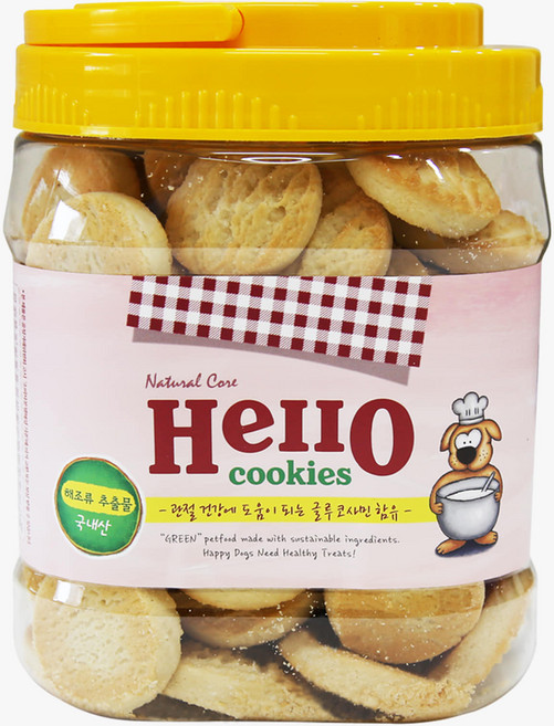 네츄럴코어 강아지 헬로우 쿠키, 1개, 헬로쿠키(관절), 600g
