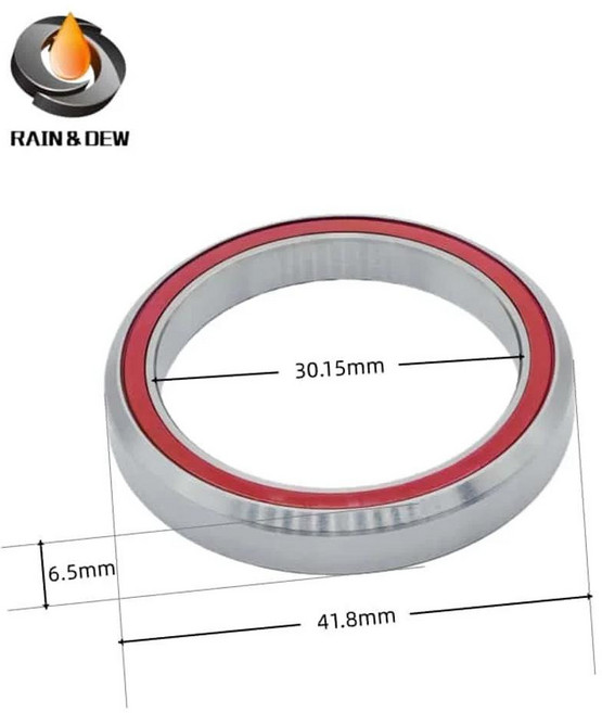 베어링 자전거 허브 앞뒤 휠 볼, 1개, 1. MH-P08H6.5 / A. 1PCS