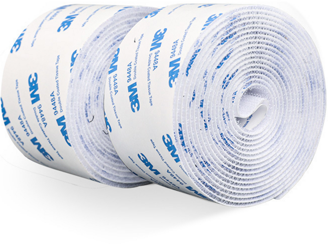 벨크로 테이프 찍찍이 초강력 양면 테이프 암수 한쌍, 1세트