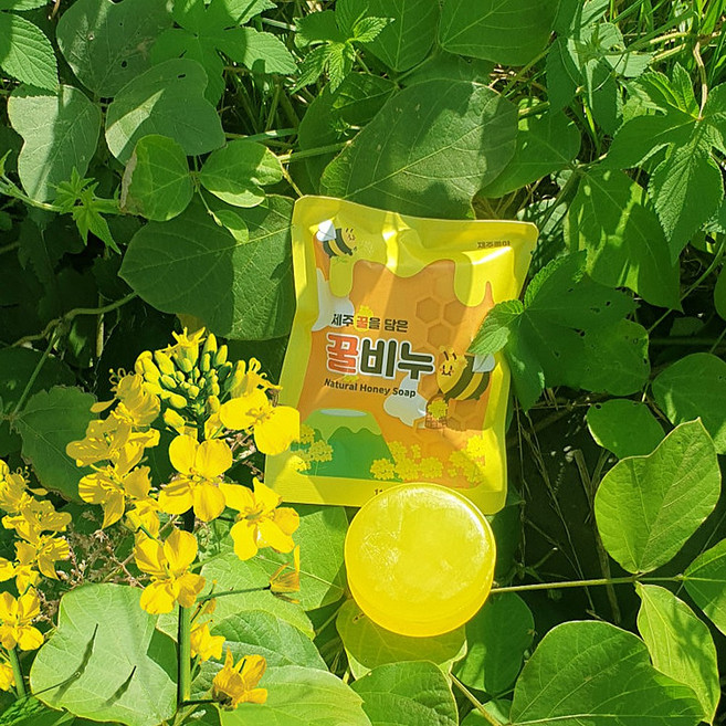 아토르 재주좋아 촉촉한 제주 유채 꿀비누, 110g