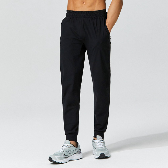 블랙몬스터핏 남녀공용 트리코트 쿨링 트레이닝 조거 팬츠