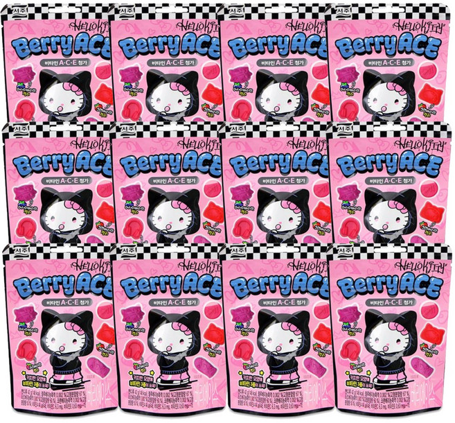 서주 베리에이스 젤리, 12개, 42g