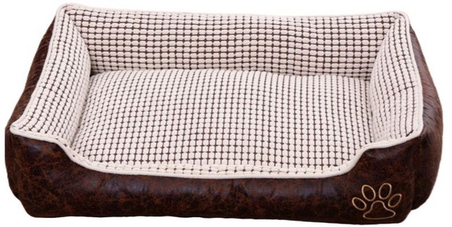 강아지방석 쿠션 방석 애견 고양이 대형견 침대 여름 극세사 펫 사계절 꿀잠 탈부탁 베이지+브라운 50cm, 그레이(매트+장난감), 1개