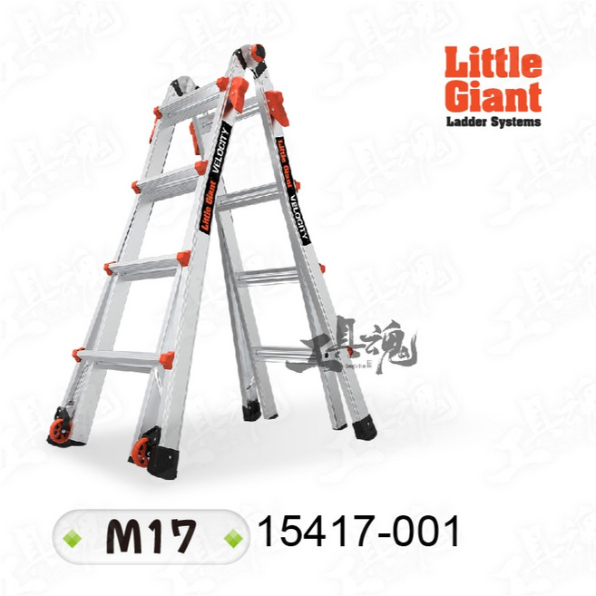 小巨人 VELOCITY 鋁梯 萬用梯 伸縮梯 工作梯 A字梯, 1個, M17萬用梯15417(4-7呎)