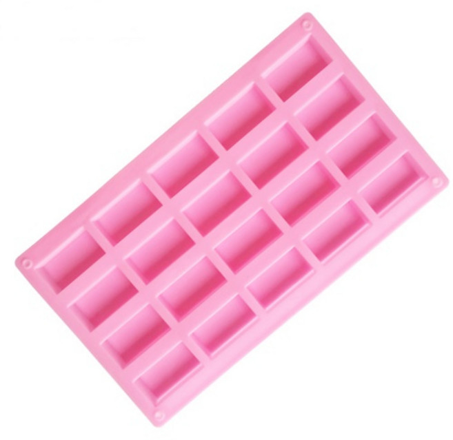 실리콘몰드 실리콘 몰드 - 미니 직사각 ( 20구 )