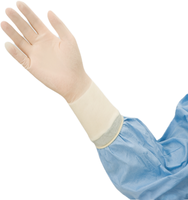 모텍스 웻도닝 wet donning 라텍스 멸균 장갑 GM-PF04 7.5 사이즈 50켤레 1박스 부드러운 착용 수술용 의료용 어디에나 안전 파우더프리 글러브
