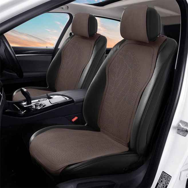 진루이 자동차 방석 통풍방석 차량용 쿨시트 자동차 시트커버 사계절 카시트, 1개, 정예커피