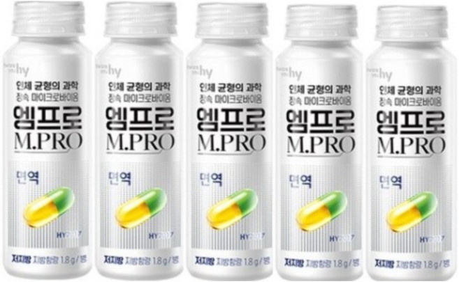 hy 한국야쿠르트 엠프로 면역 130ml 10개 아이스배송