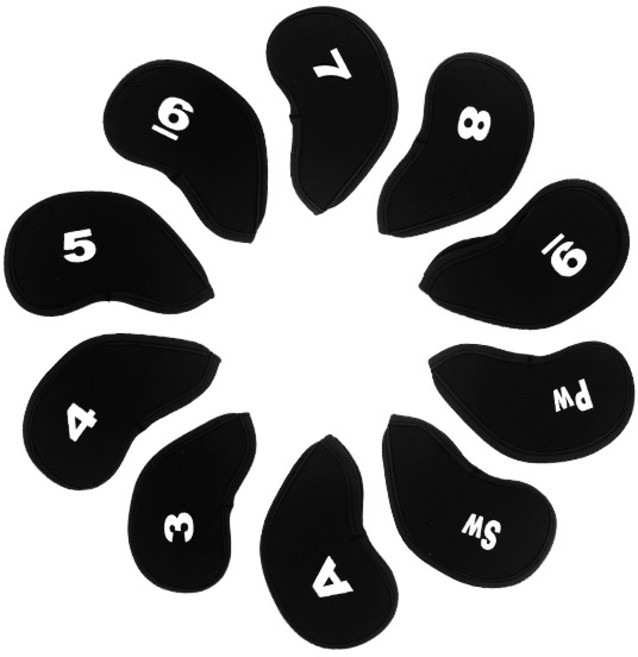 핫딜일번가 아이언 커버 낱개 골프채 커버 클럽, 8, 1개