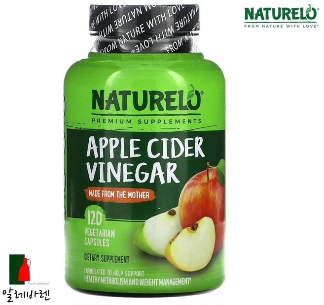 네츄렐로 애플사이다식초 120베지캡슐, 1개, 120정 - 쿠팡