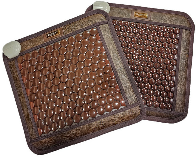 한일의료기 게르마늄 전기 방석 매트 사계절 온열 찜질기 세라믹 1인용 의자 쇼파 사무실, 1인용(45x45cm)