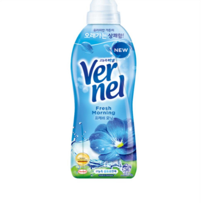 버넬 프레쉬모닝 섬유유연제, 900ml, 9개