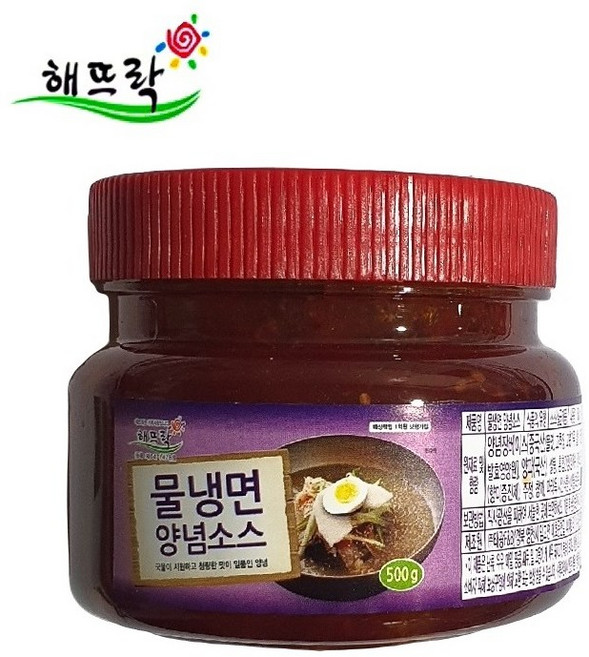 [해뜨락]물냉면 양념장 500g, 1개