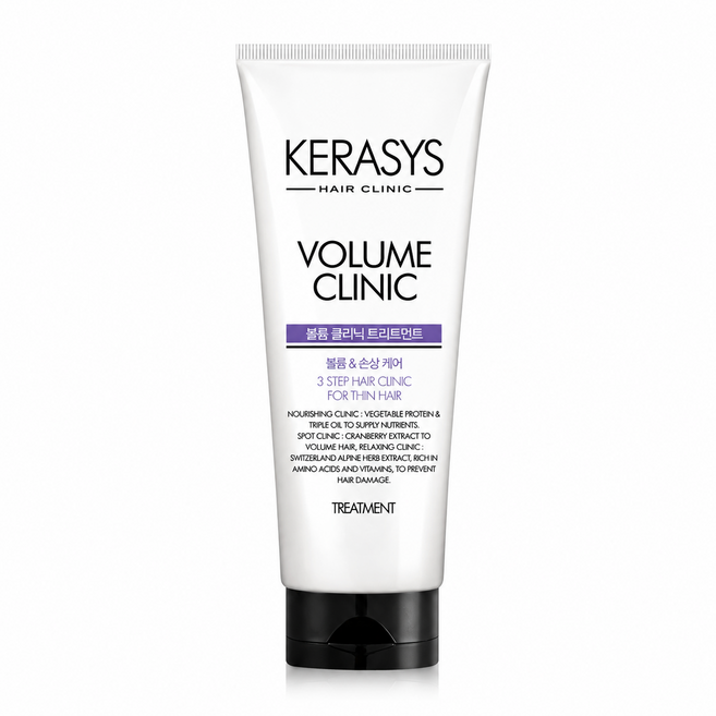 KERASYS VOLUME CLINIC TREATMENT 針對細軟髮質, 1個, 300ml