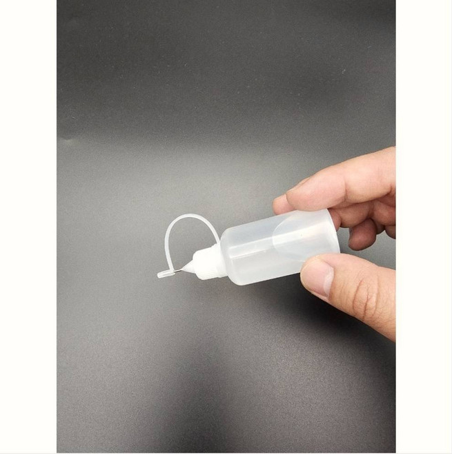 정밀 노즐 바늘공병 액상 소분 용기 뾰족캡 10ml 20ml 30ml