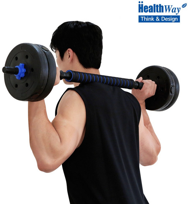 파워조립덤벨롱스틸연결바, 상세 설명 참조, 1개