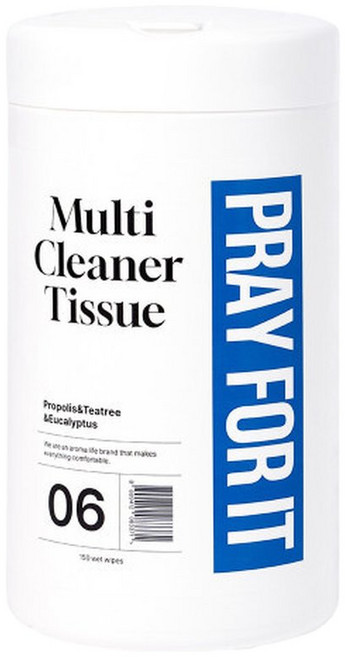 프레이포잇 멀티클리너 티슈 유칼립투스 다용도 찌든때 기름때 제거 세정 티슈 150매, 150개