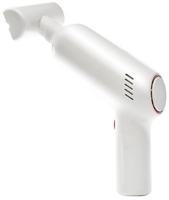 安伯特 小旋風無線手持吸塵器 車家兩用 強勁吸力 USB充電 輕巧便攜 HEPA水洗濾網, 白色, AE030031