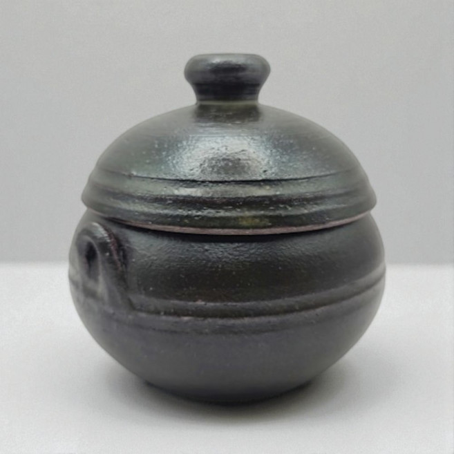 전통옹기 손잡이 옹기 항아리 소금 장항아리 소/대 양념보관통, 상세페이지 참조, 1개