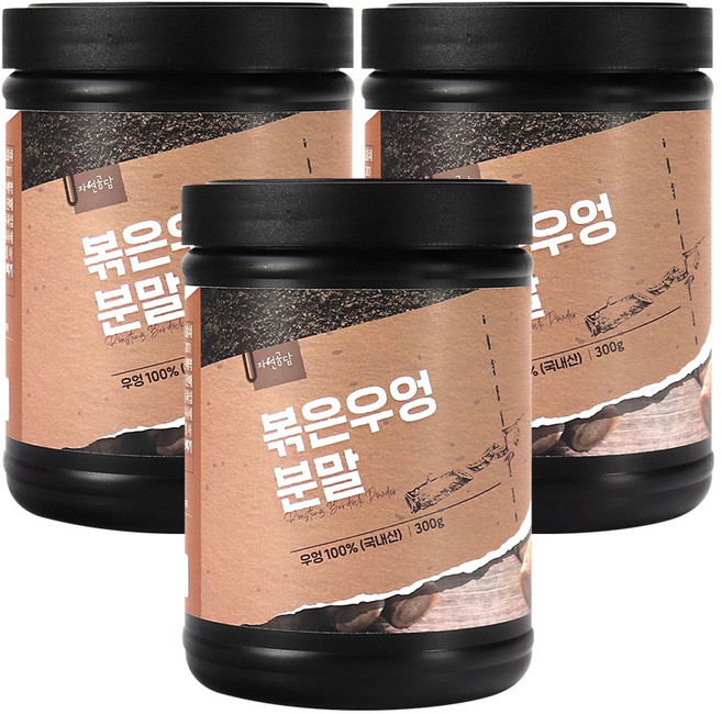 두손애약초 볶은우엉분말, 300g, 3개