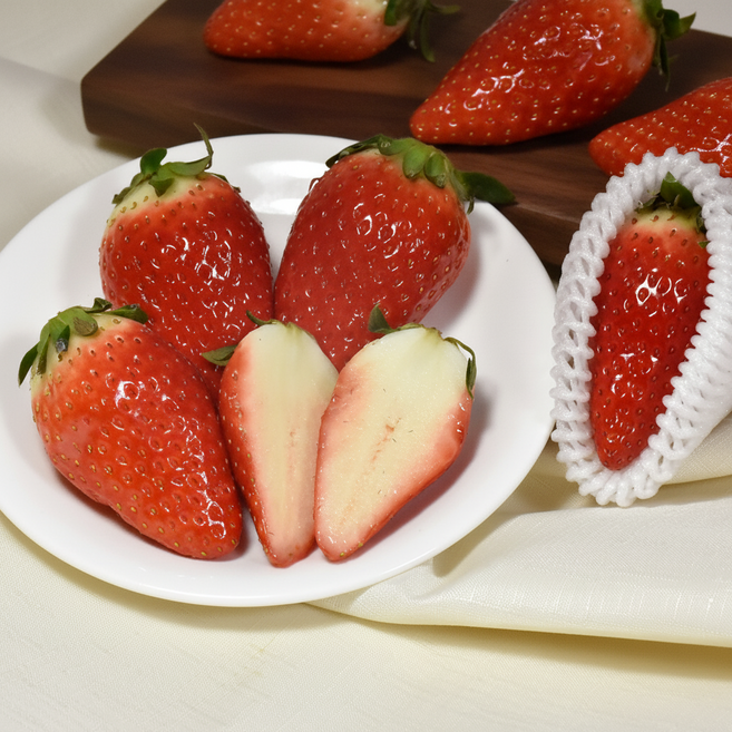 킹스베리 딸기 특특사이즈 및 왕사이즈, 2개, 500g(왕사이즈)