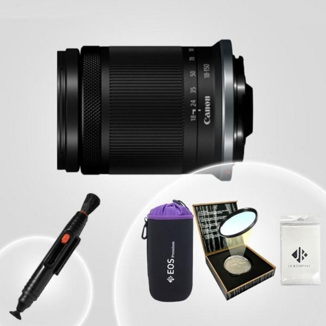 (Canon) 캐논 RF-S18-150mm F3.5-6.3 IS STM + 포켓융 + 방수파우치 +렌즈 클리닝펜+ 55mm 슬림 MCUV 필터