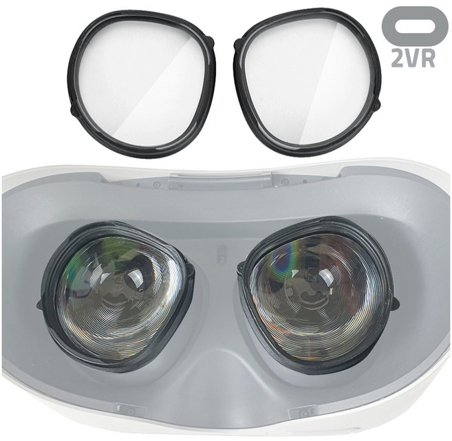 호환 메타 오큘러스 퀘스트 2 렌즈 안경 가이드 가공 DIY 파우치 포함 셋트, 1개, n0762