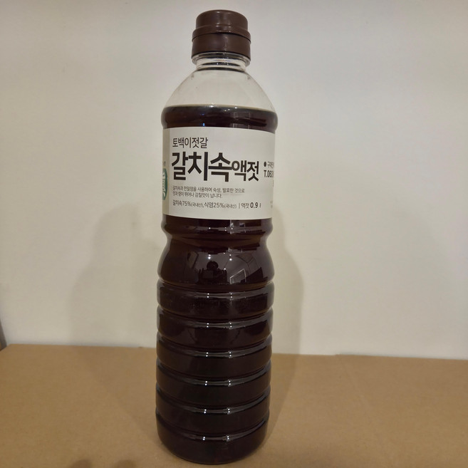 토백이 부안 곰소 갈치속액젓 0.9리터 1kg 원액100% 김치용, 1개, 900ml