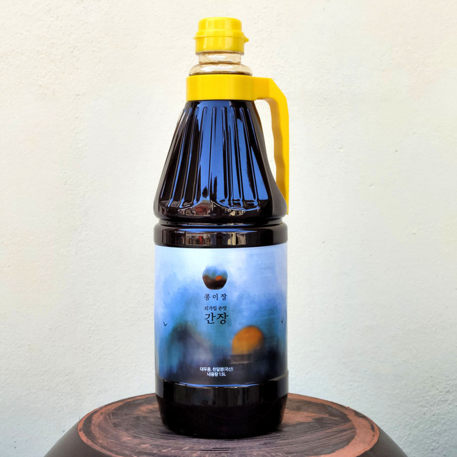 콩이장 명인이 만든 비법 간장 % 국산콩 국간장 항아리발효 간장 /, 1.5L, 1개