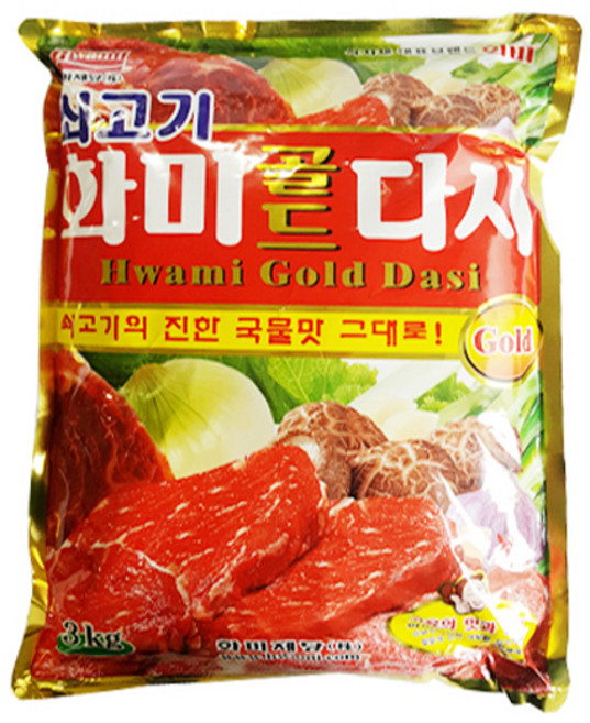 화미 화미골드다시 조미료, 3kg, 1개