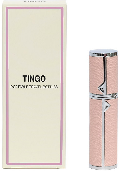 팅고 펌핑충전 향수공병 5ml, 핑크x실버, 1개