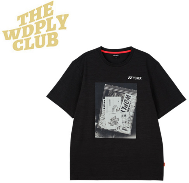 요넥스 254TS004U 원더플레이 배드민턴 공용 오버핏 반팔 티셔츠