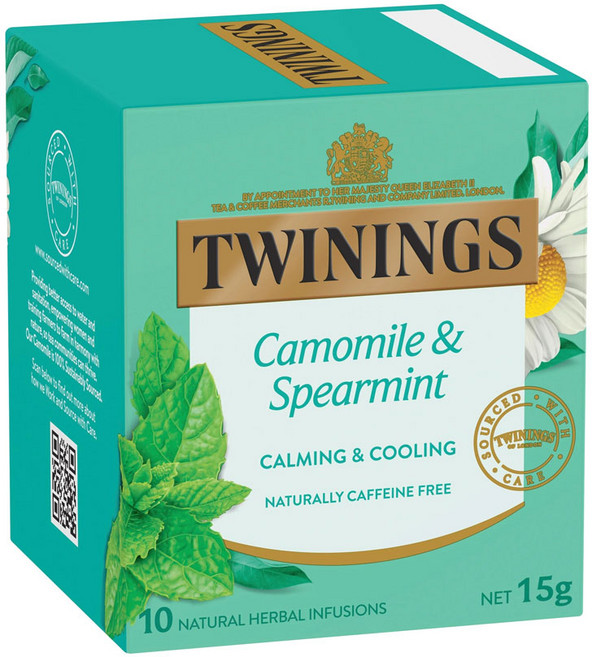 트와이닝 캐모마일 스피아민트, 1.5g, 10개입, 6개