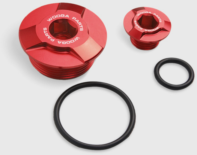 타이밍 홀드 캡 세트 슈퍼 커브 50110 CT125 헌터 커브 몽키 125 그롬 엔진 플러그 키트 CB125R 반란군 250 300 CL 250 300, [02] Red