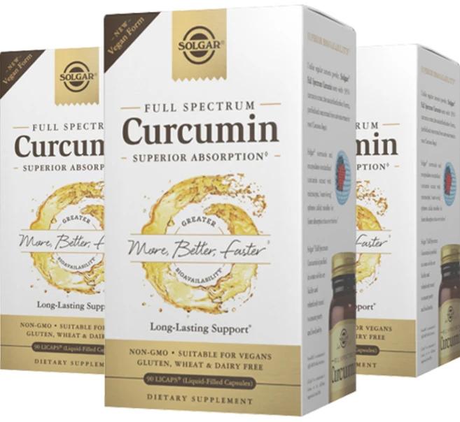 솔가 풀 스펙트럼 커큐민 리퀴드 엑스트랙트 소프트젤, 90정, 3개 - 쿠팡