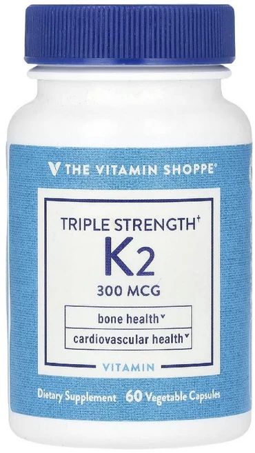 더비타민샵 비타민K2 300mcg 트리플 스트렝스 Vitamin K2 베지캡슐 60정, 60 개, 1개 - 쿠팡