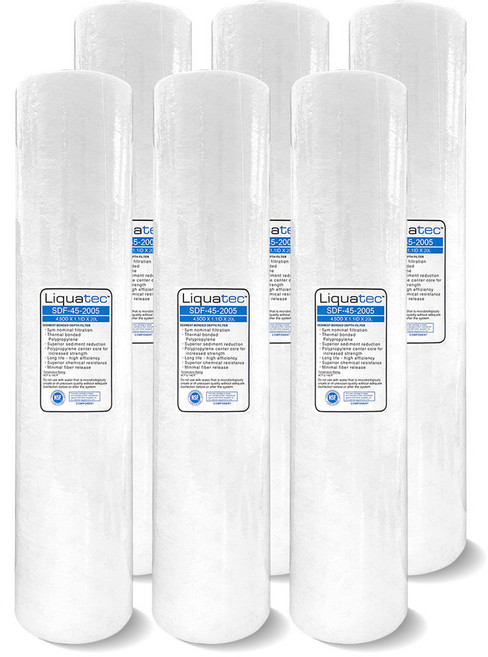 Liquatec 20英吋大胖 NSF認證 全戶過濾, 1箱, 5微米PP濾心