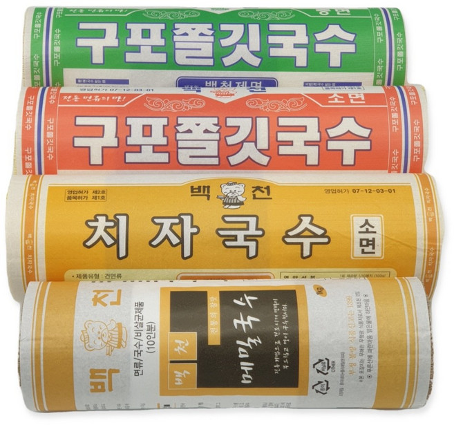 구포국수 멸치 비빔 치자 콩 식단면 쟁반 국수 중면 소면 1.4kg, 1개, 3.구포쫄깃국수 중면