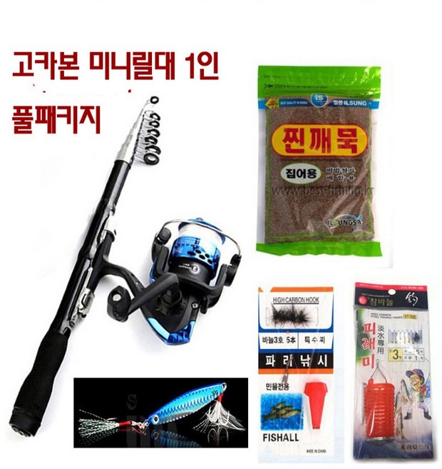 피라미낚시 바늘 줄파리 도깨비 견지대 피라미낚시대 피라미각종채비모음 당일발송, 1개