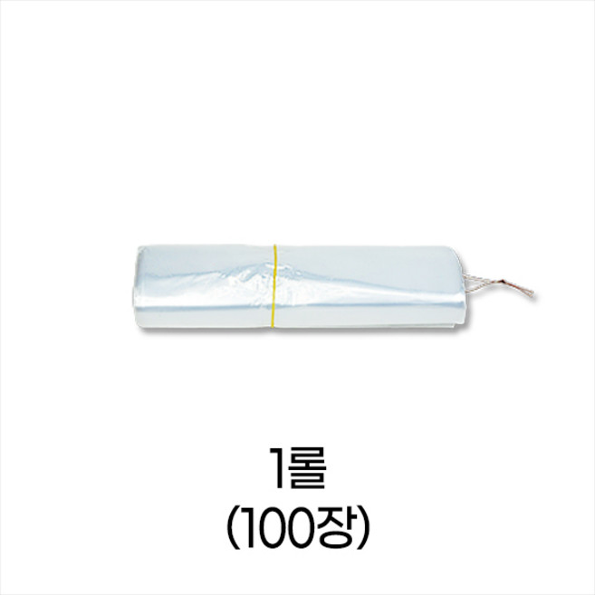 업소용 투명위생백 PE봉투-4호 (21x31) 1롤/100장, 1개