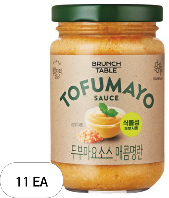 복음자리 매콤 명란마요 포케소스, 190g, 11개