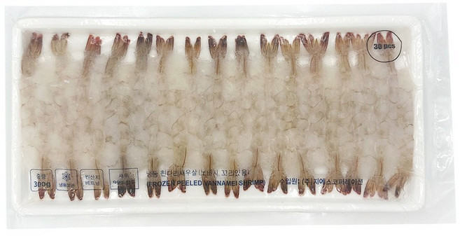 노바시새우 40미(300g), 2개