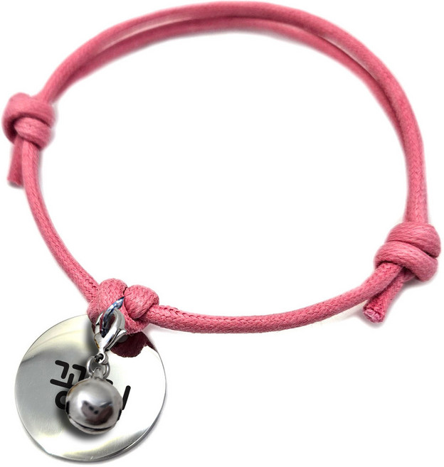 방울인식표 각인목걸이 고양이 강아지 이름표, 03.방울&베리핑크, 1개