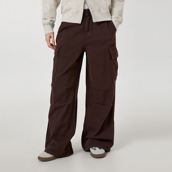 [백화점 정품] 후아유 여성 코튼 카고 다잉 팬츠 (WHTAF4923F)