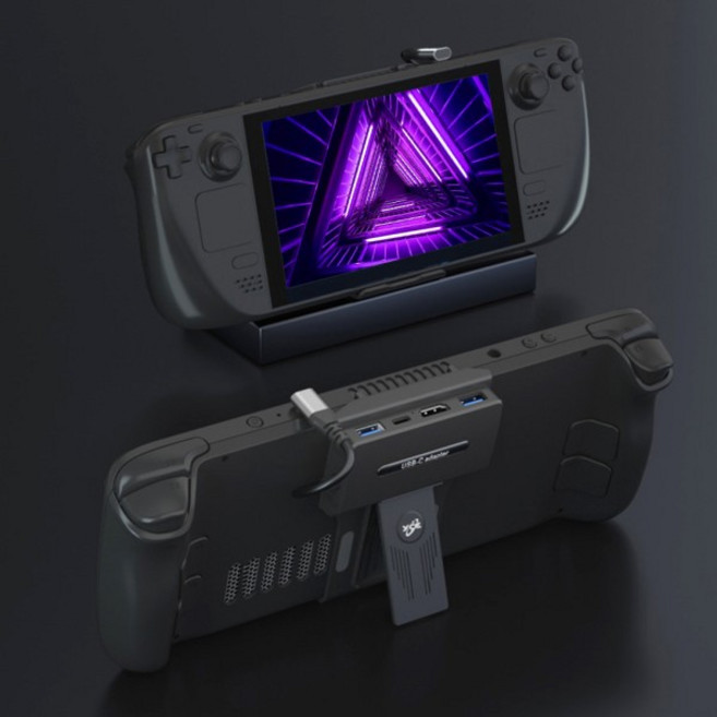 도킹 스테이션5in 1 도킹 스테이션 100W PD3.0 충전 베이스 USB-C 스탠드 Steam Deck/ROG Ally용 HDMI 호환, [01] 옵션1, 1개