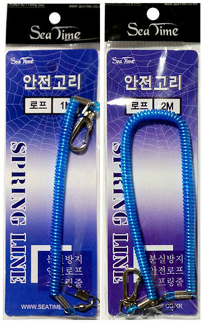 씨타임 분실방지로프 안전고리 1m 2m, 1개